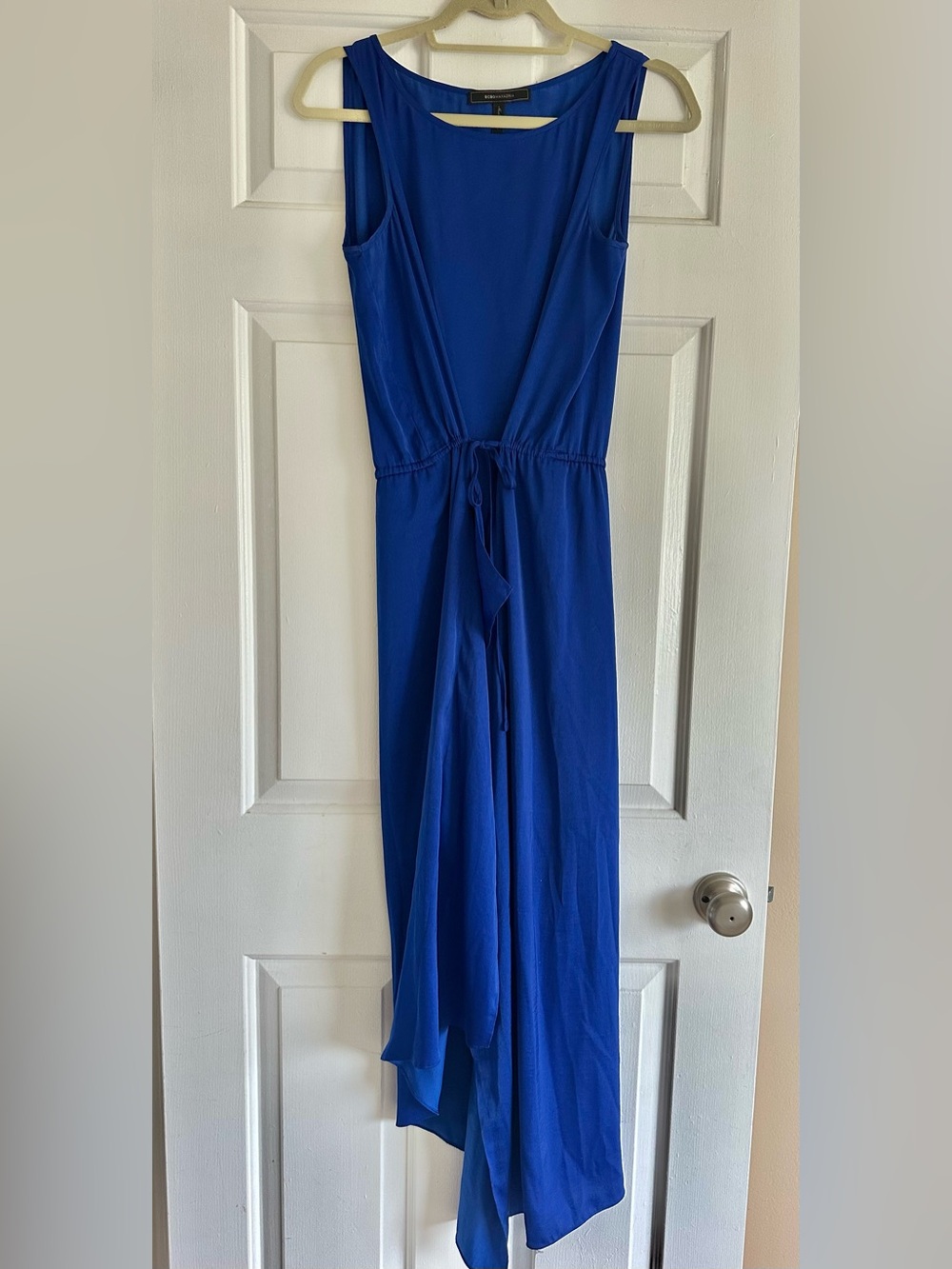 BCBGMaxAzria Royal Blue High Low Dress